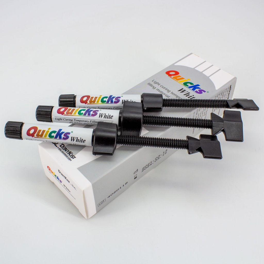 CEMENTO TEMPORAL QUICKS WHITE X3