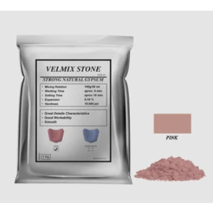 YESO VELMIX STONE (TIPO4) ROSADO 1KG